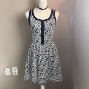 Needle & Thread Bubbly Black and White Mini Dress